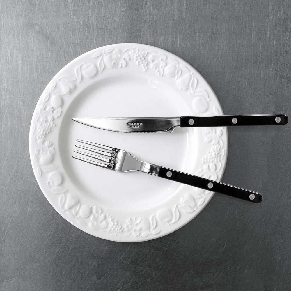 Gabel Bistrot aus Edelstahl Schwarz - GUNDT HOME