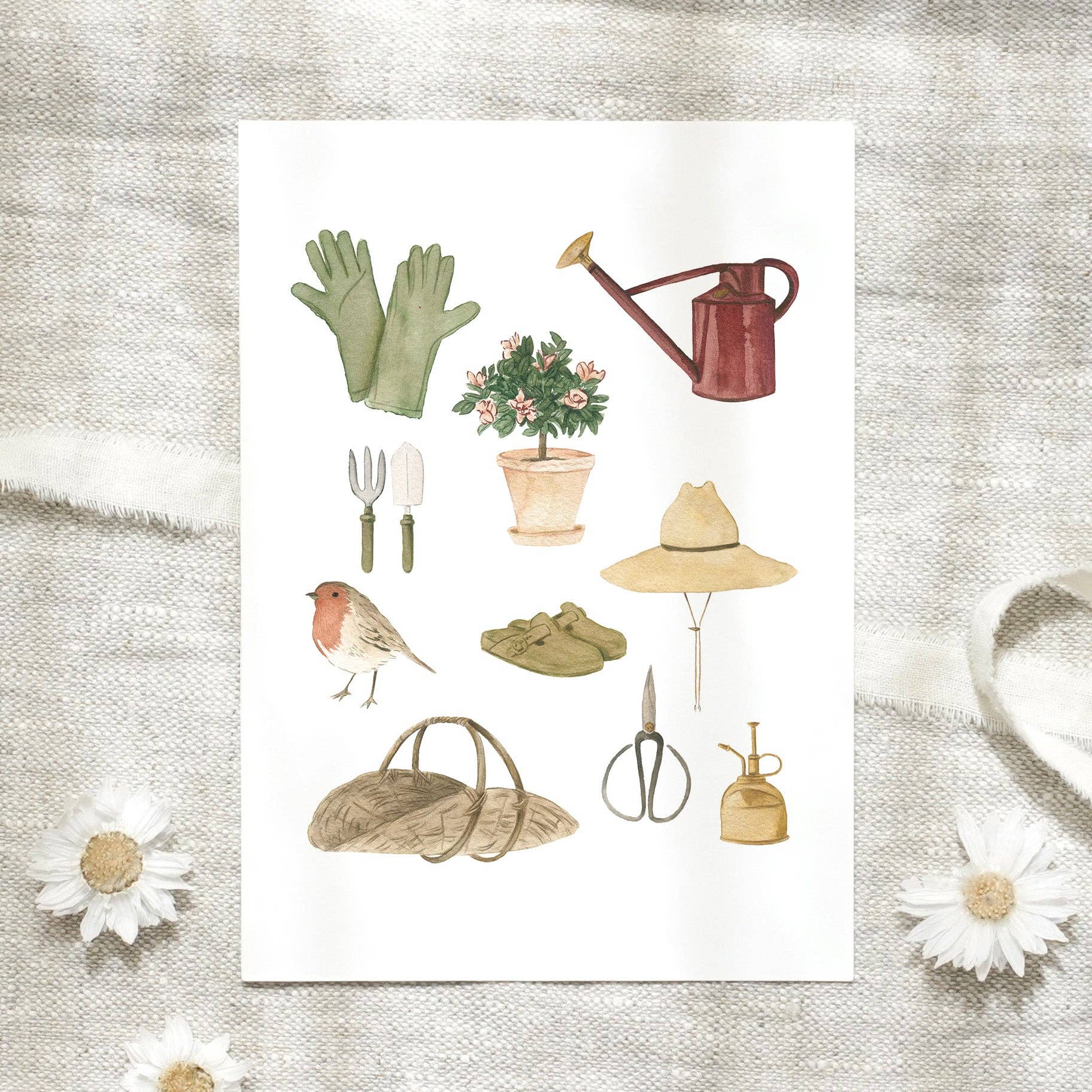 Postkarte · Gartentag - GUNDT HOME