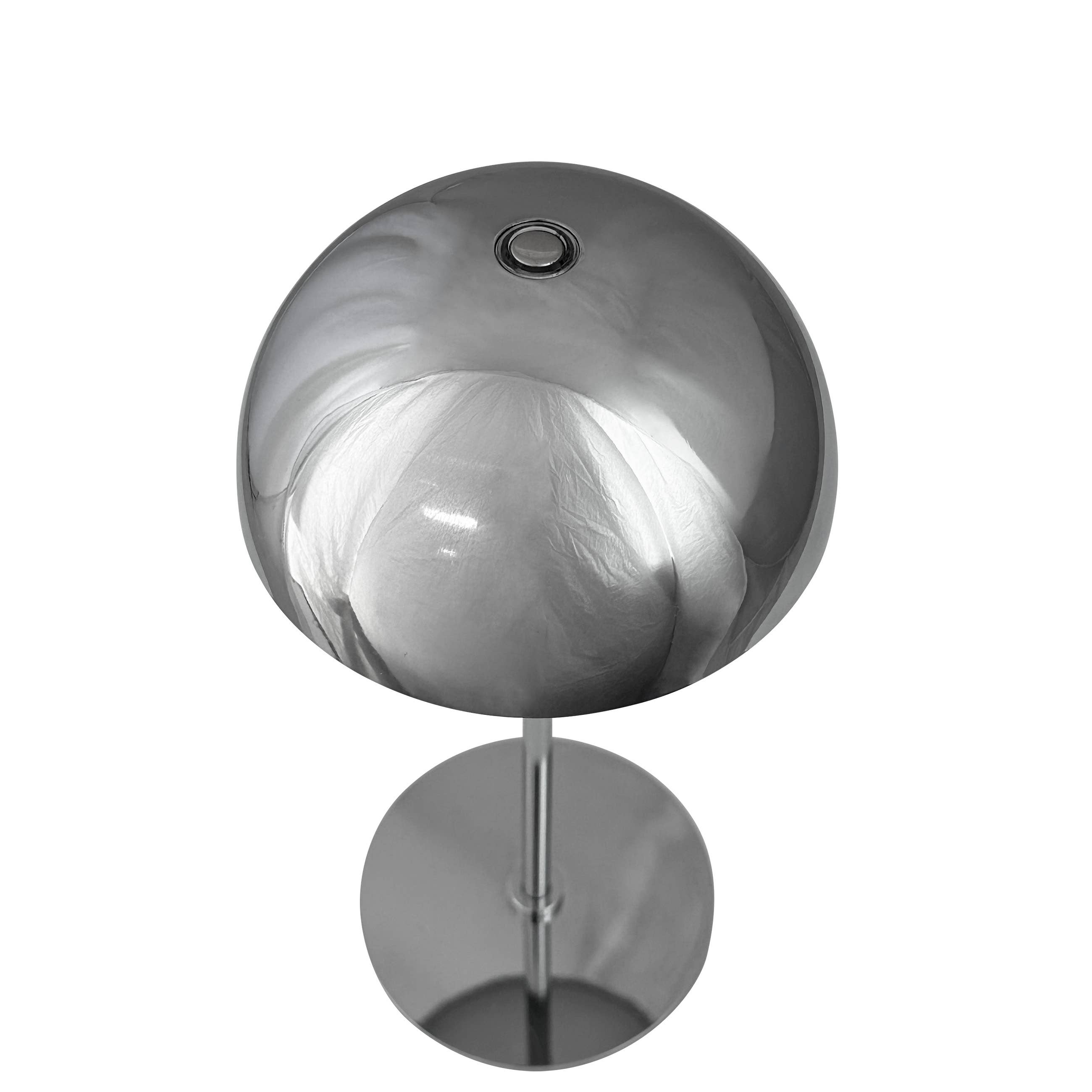 ALONG LED Mini-Tischlampe Chrom 2er Set. - GUNDT HOME