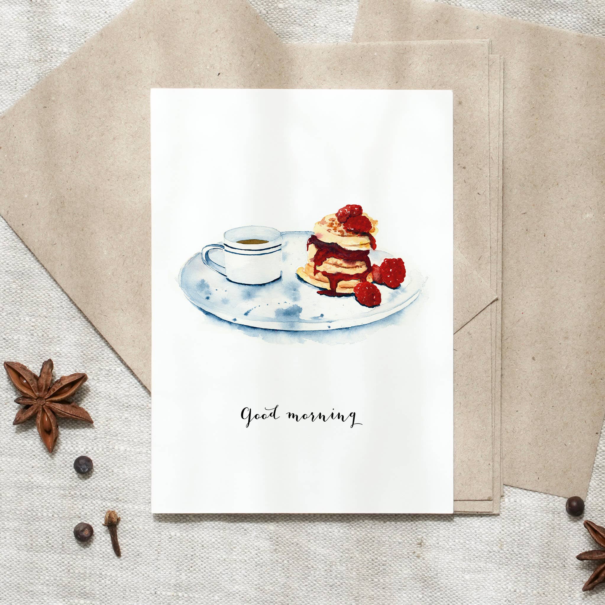 Postkarte · Good morning - GUNDT HOME