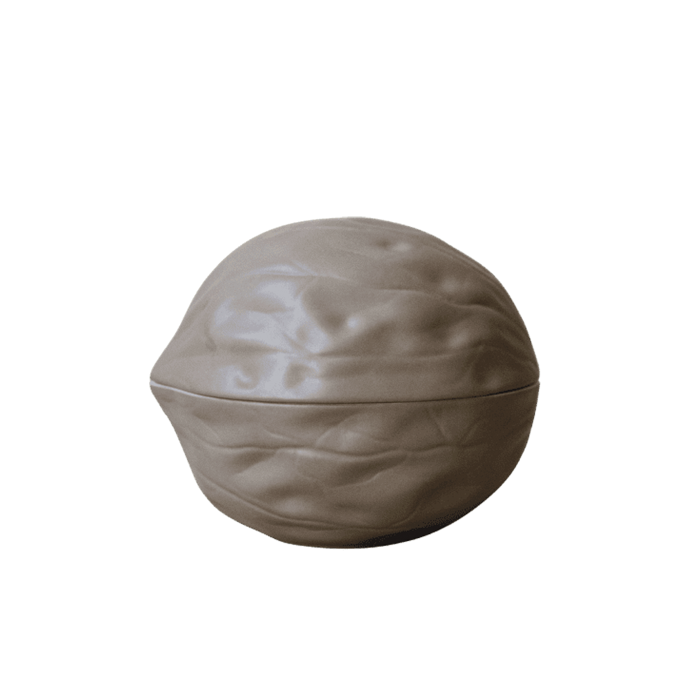 Wallnus Keramikdose Beige - GUNDT HOME