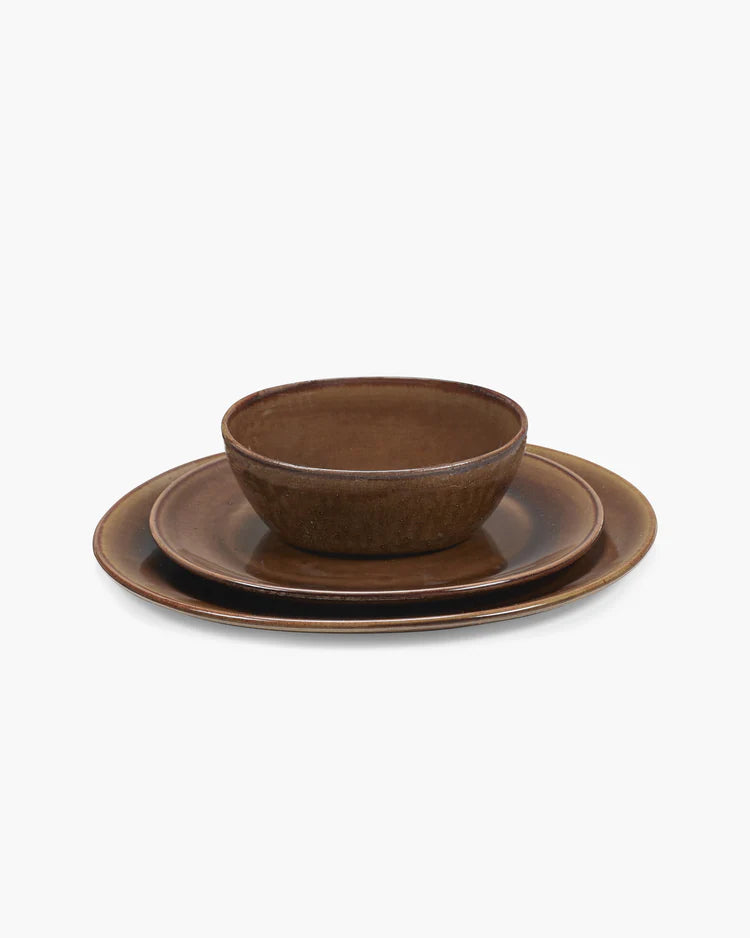SERAX Uncharted Out of Lines Bowl M Ocher - GUNDT HOME
