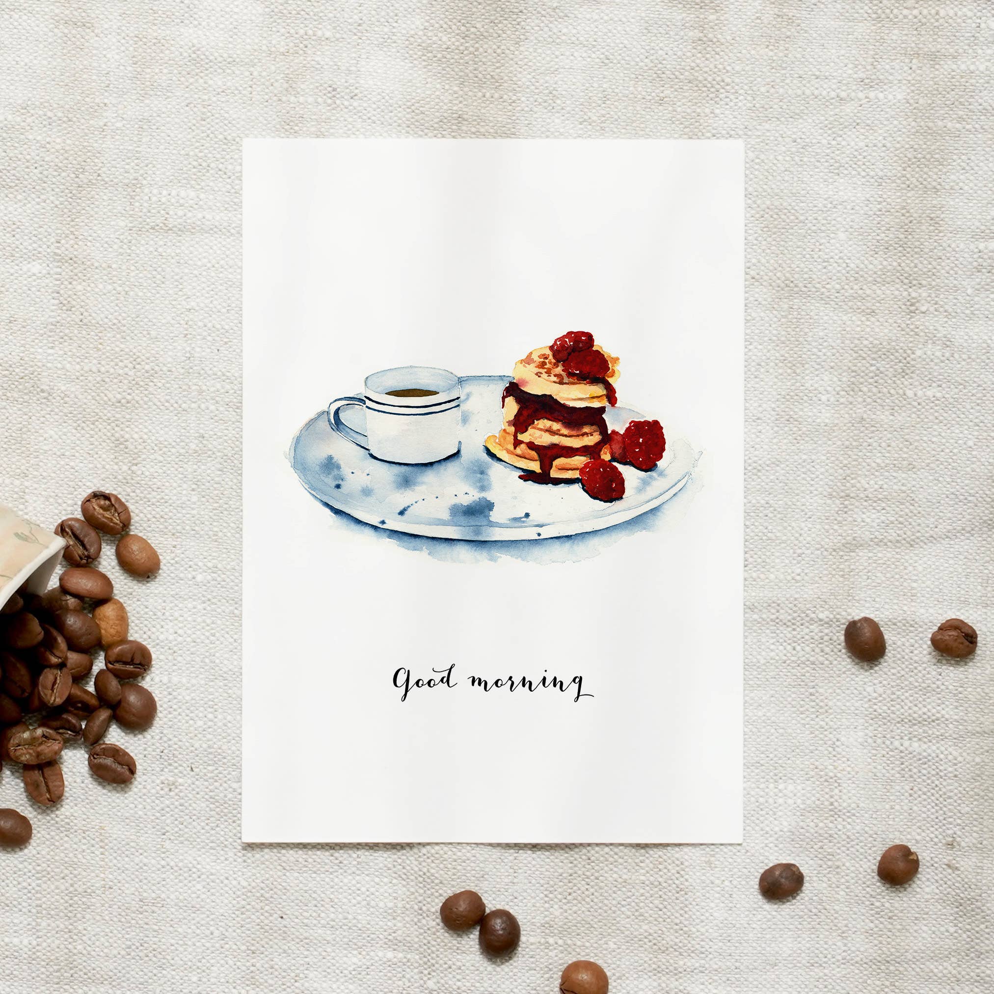 Postkarte · Good morning - GUNDT HOME
