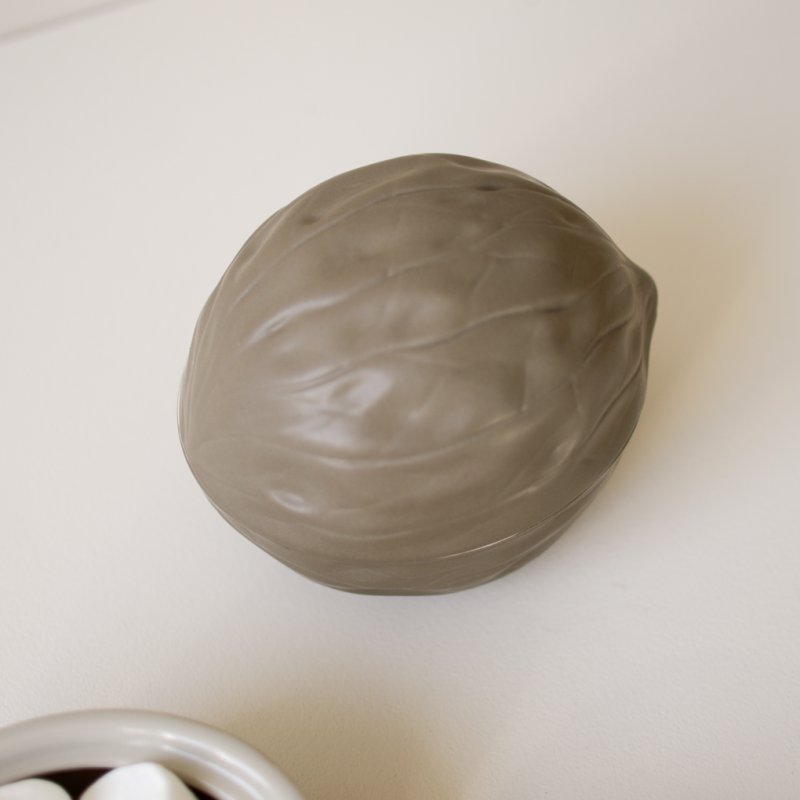 Wallnus Keramikdose Beige - GUNDT HOME