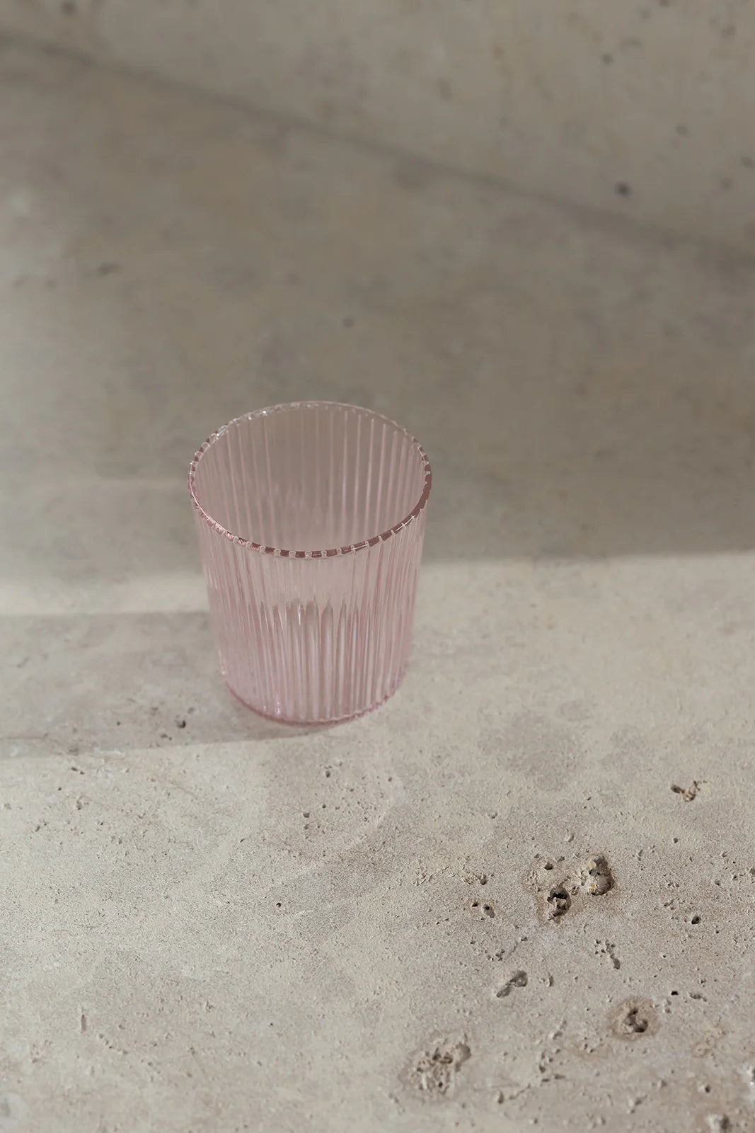 Wasserglas Pink