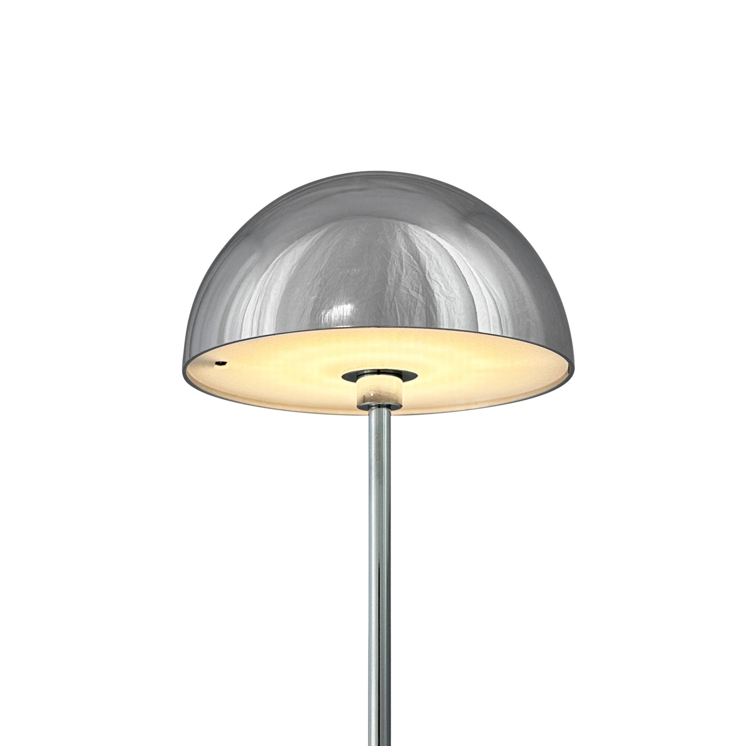 ALONG LED Mini-Tischlampe Chrom 2er Set. - GUNDT HOME