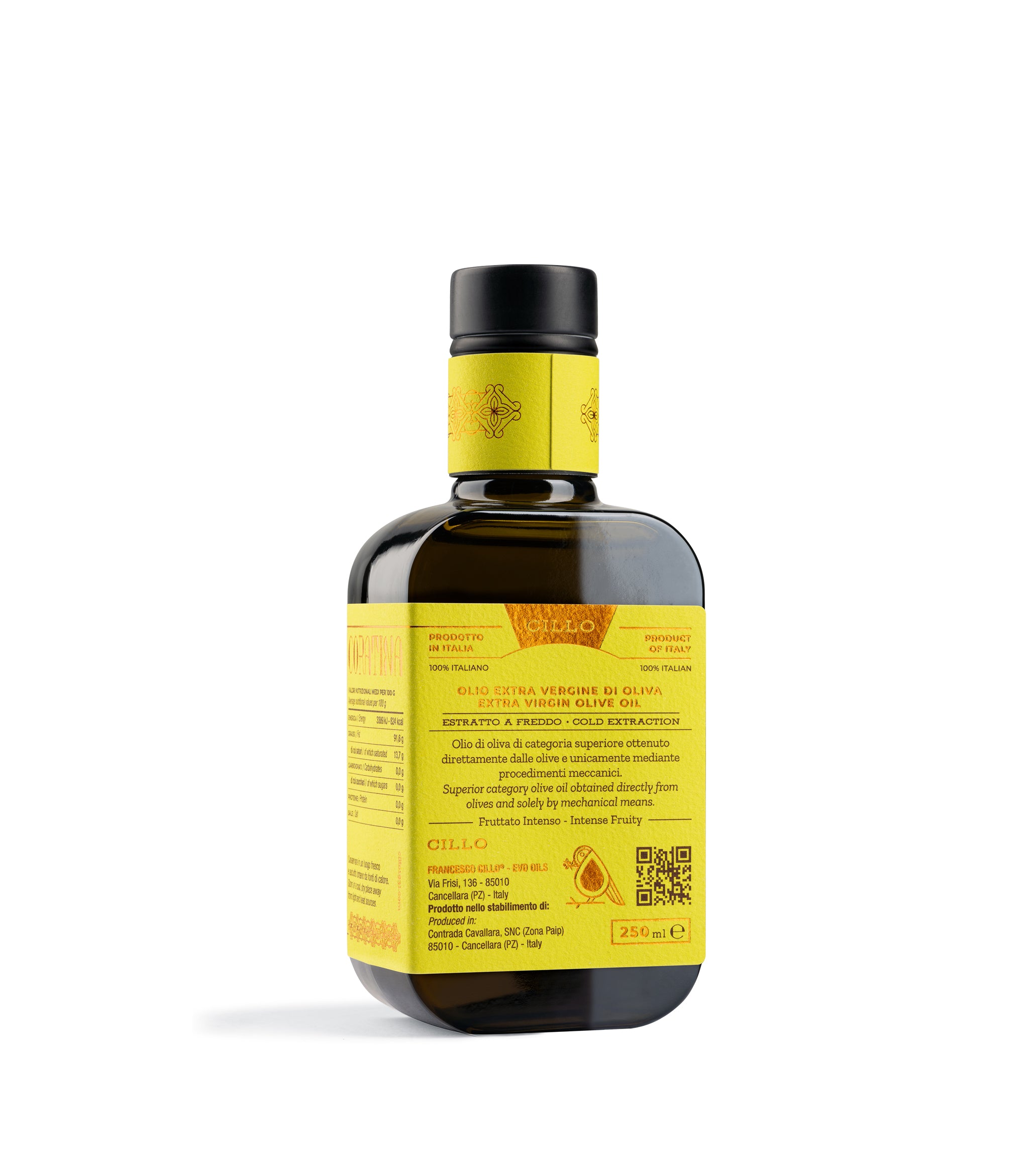 Mono, Coratina – Natives Olivenöl Extra 250ml - GUNDT HOME