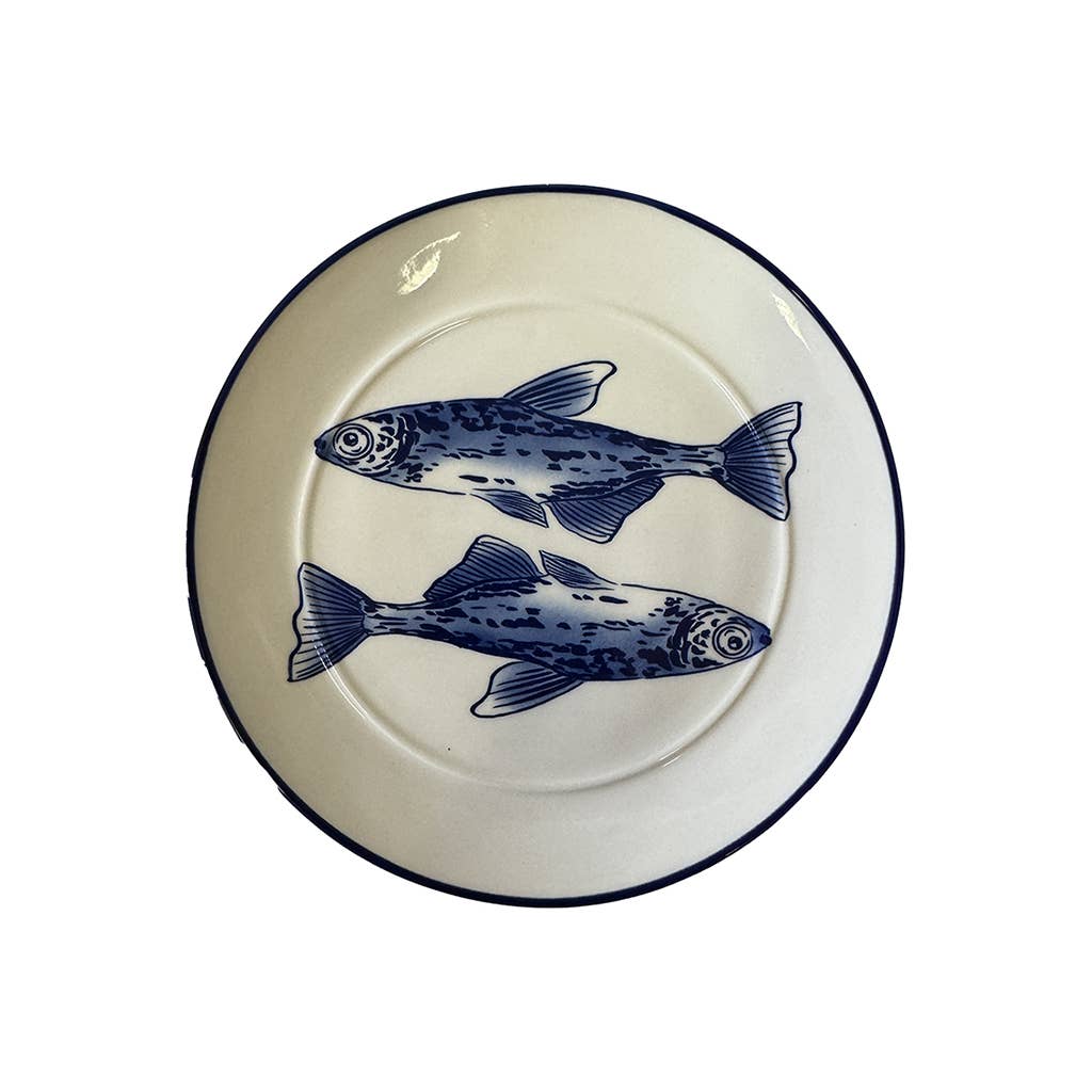 Fisch-Dessertteller D18.8 H2.3cm - GUNDT HOME