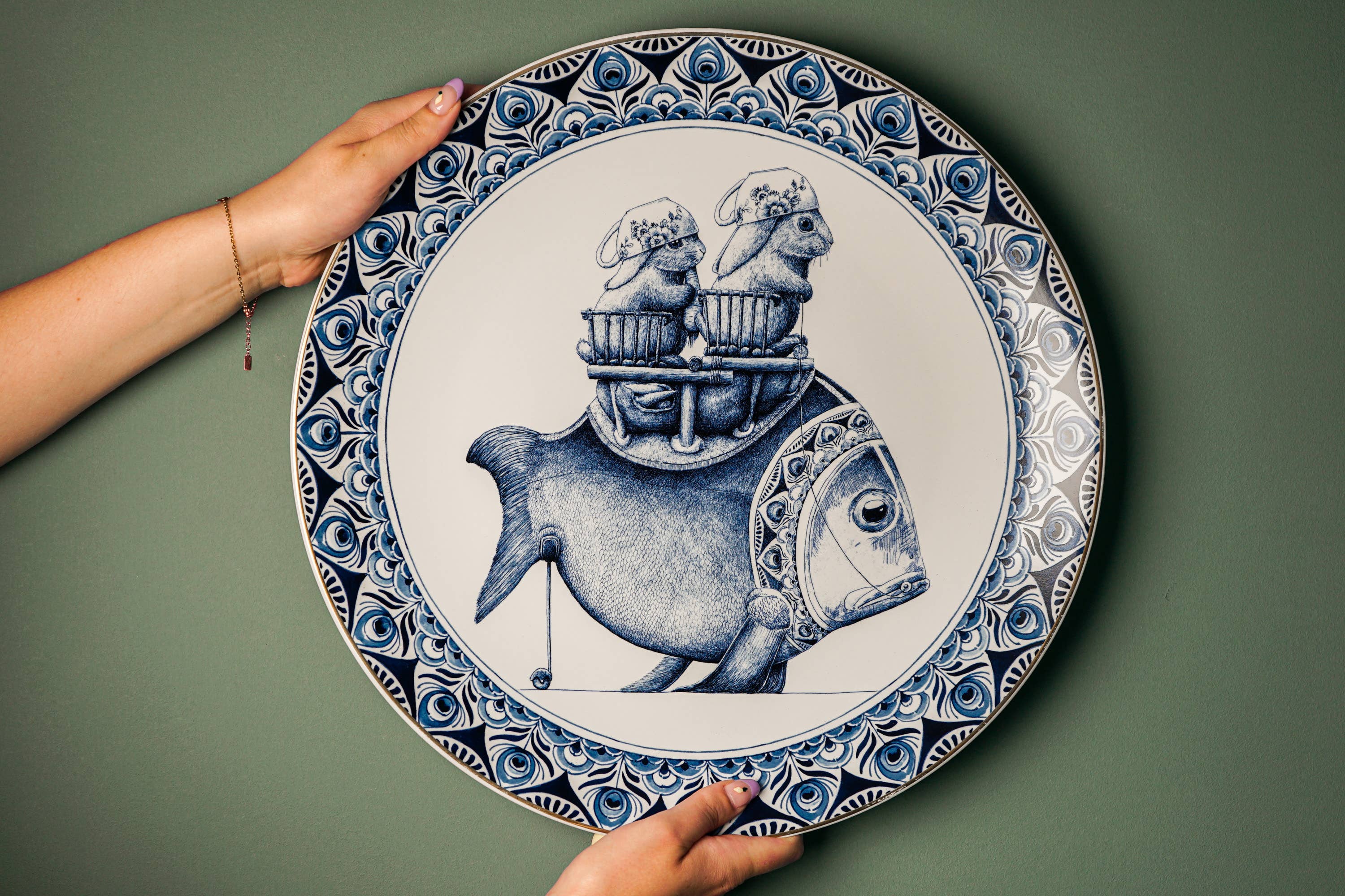 Wandregal Redmer Hoekstra Fisch - GUNDT HOME