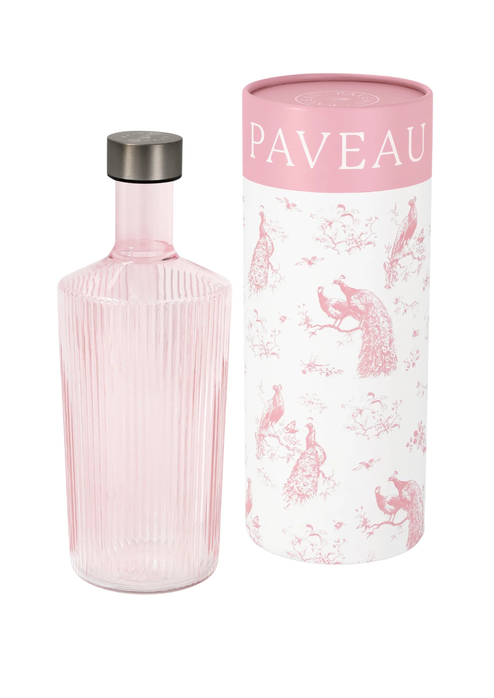 Mundgeblasene Wasserflasche Pink Bottle